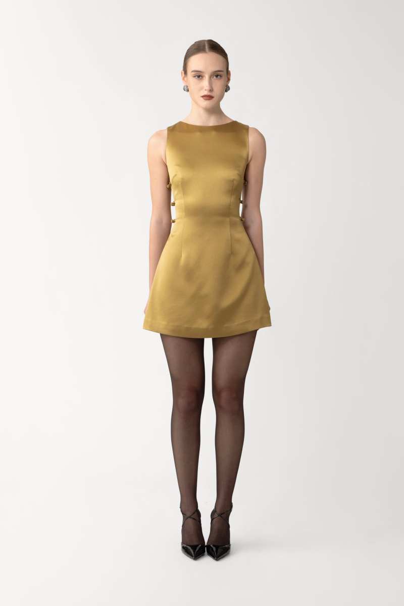 Teddi Satin Mini Dress